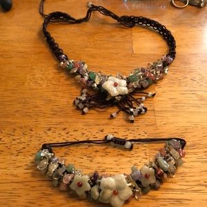Necklace and Bracelet